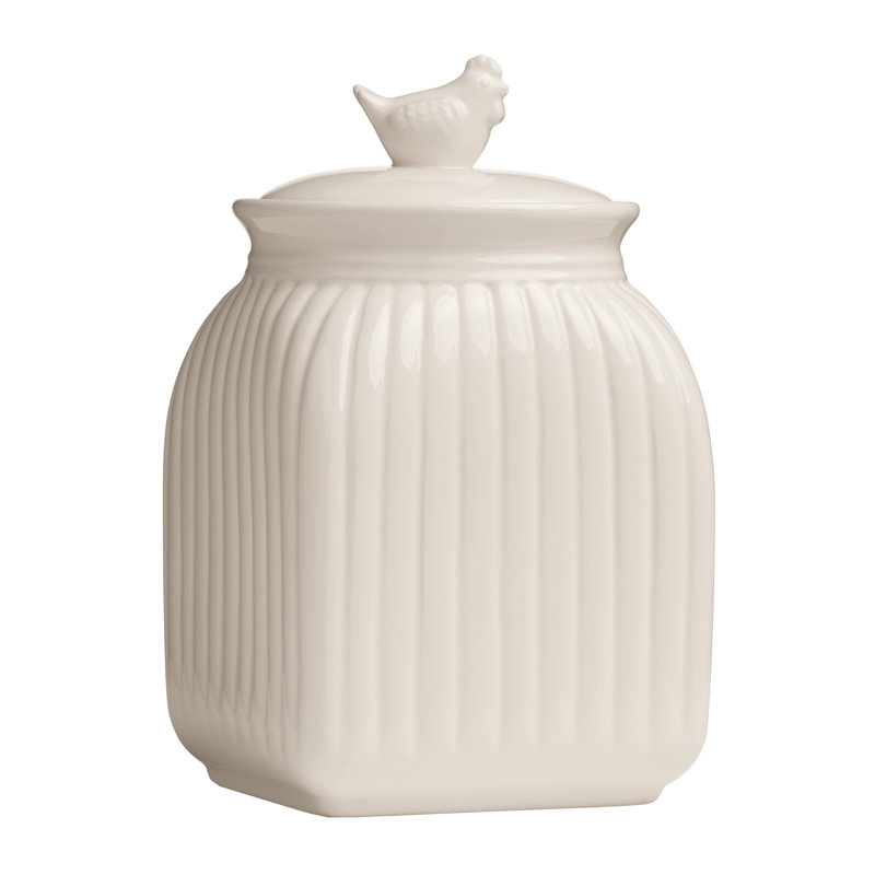 Ceramic / Porcelain Jar, 23 cm H x 14 cm W x 14 cm D