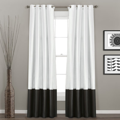 Semi Sheer Curtain Pair