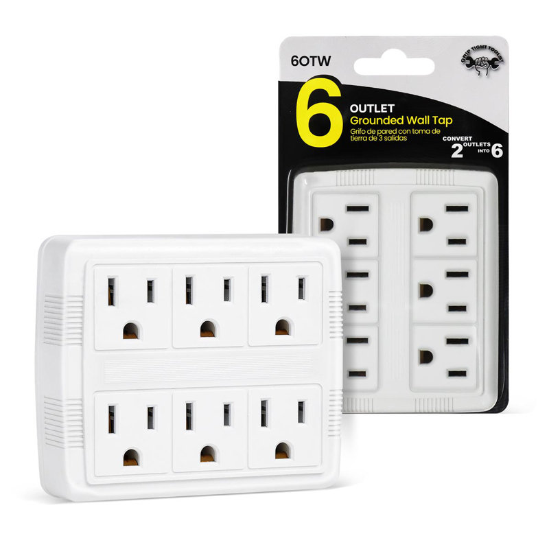 Grounded Wall Tap Outlet