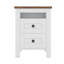 Ensemble de chambre à coucher 3 pièces avec lit double, tête de lit et commode-98501558-98501559