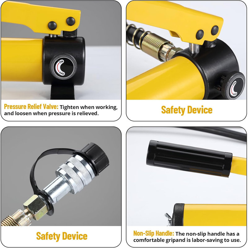 Portable Manual Hydraulic Lifting Pump