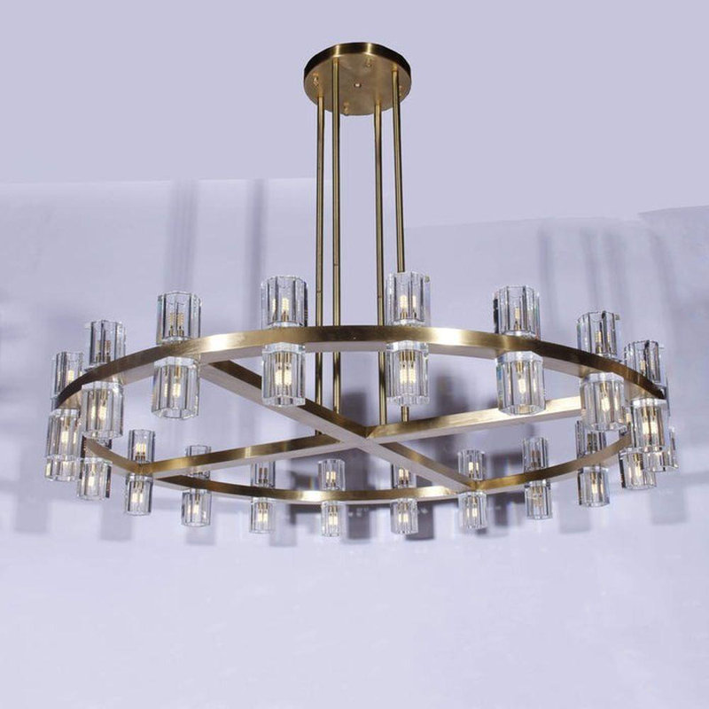 Anara Chandelier, 44" H x 44" W x 44" D