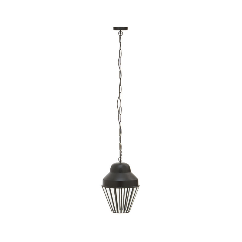 Mcclain 1 - Light Black Lantern Pendant