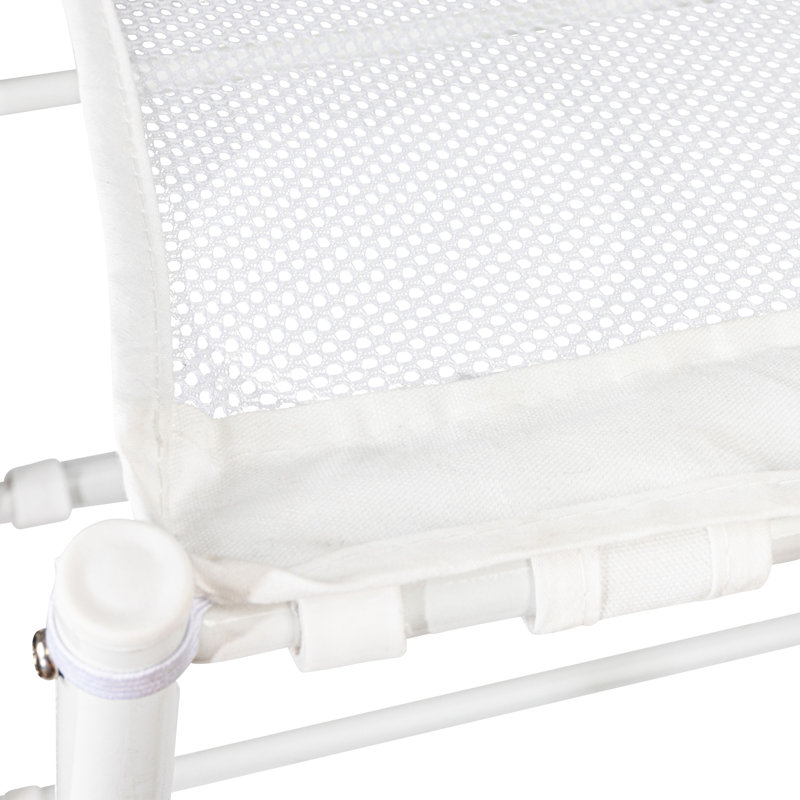 Séchoir à linge pliant Meloni, Blanc
