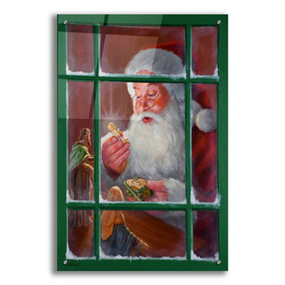 «Santa Window 2» par David Lindsley - reproduction non encadrée