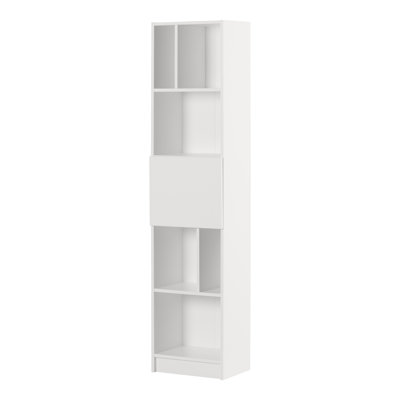 Liora Narrow 5-Shelf Narrow Bookcase