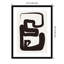 Oneliners-1 par Design Fabrikken - Reproduction d'art graphique sur papier encadré-442396696-442396698