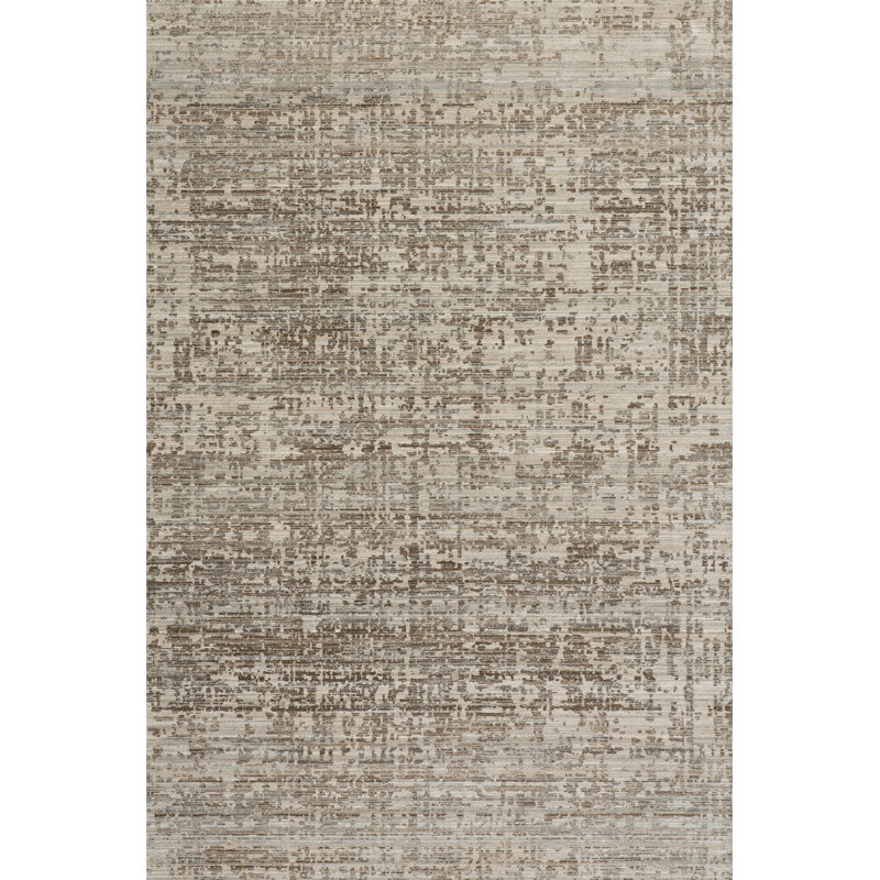  Tapis lavable abstrait moderne Fenora, Tapis de couloir 2 pi x 6 pi