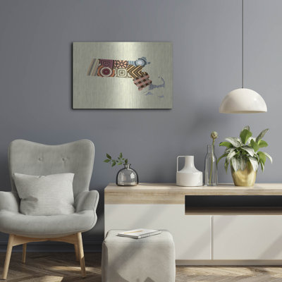 «Massachusetts State Map» par Lanre Adefioye, mur en métal