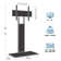 Johanah Floor TV Stand for 32-70 Inch TV with Double Sided Panel and HDD holder