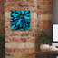  «Black and Blue 2» par Alonzo Saunders, art mural sur toile, 12 po x 12 po-2085562820