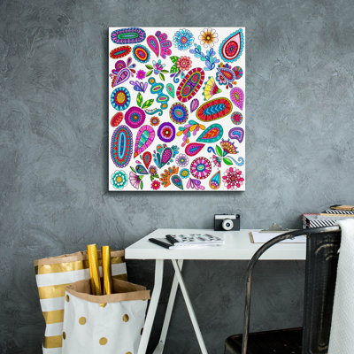 «Doodle Salad» par Hello Angel, art mural sur toile