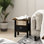 Table de bout, table d'appoint avec tiroir Bin Ebern Designs Andrey