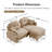 Elmsforde Modular Sectional Sofa with Chenille Fabric and Tufted Backrest Design-117093401-122808540