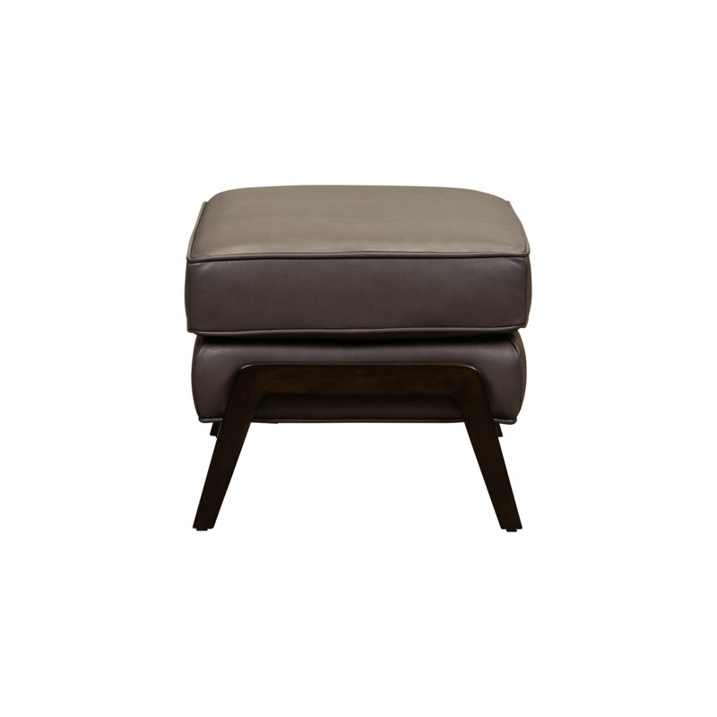Anastasia Ottoman in Elate Lily, Winsome Fudge