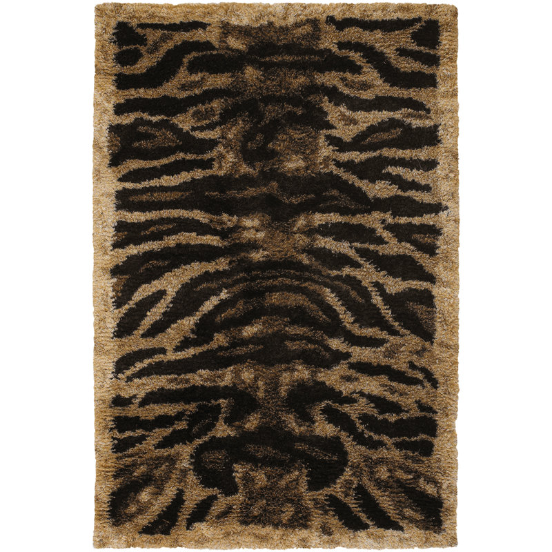 Tapis brun / brun clair Baumgarten, Rectangle 9 pi x 13 pi