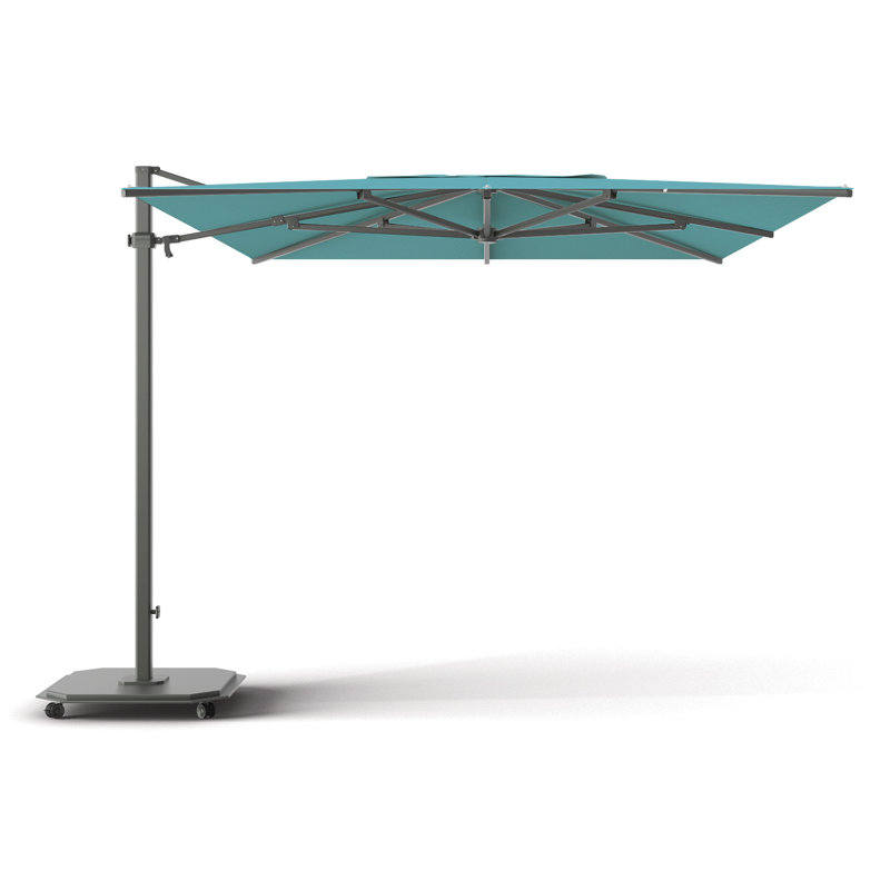 252'' W Sunbrella® Cantilever Umbrella, Charcoal, Charcoal, Canvas Aruba Sunbrella® Canvas