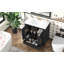 30-Inch Black Bathroom Vanity With Sink, Storage Cabinet, Drawers, And Shelves
