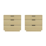 Hedberg Nightstand with 3 Drawers