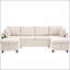 Canapé-lit modulaire polyvalent avec rangement de 111,8 po-411711889