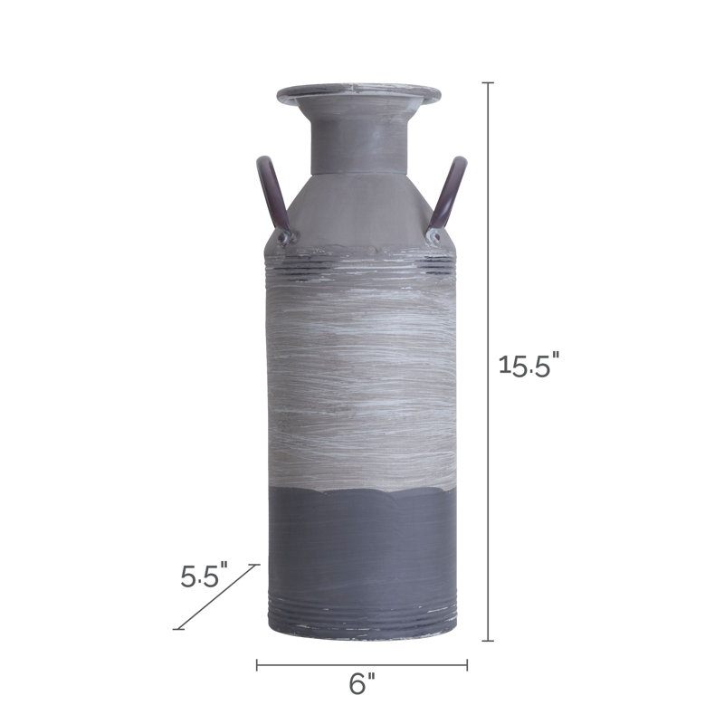 Elements Metal Table Vase