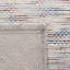 Tapis beige / bleu en laine / coton tissé à la main Laureldale-1204904100