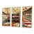 Toile naturelle avec cadre flottant