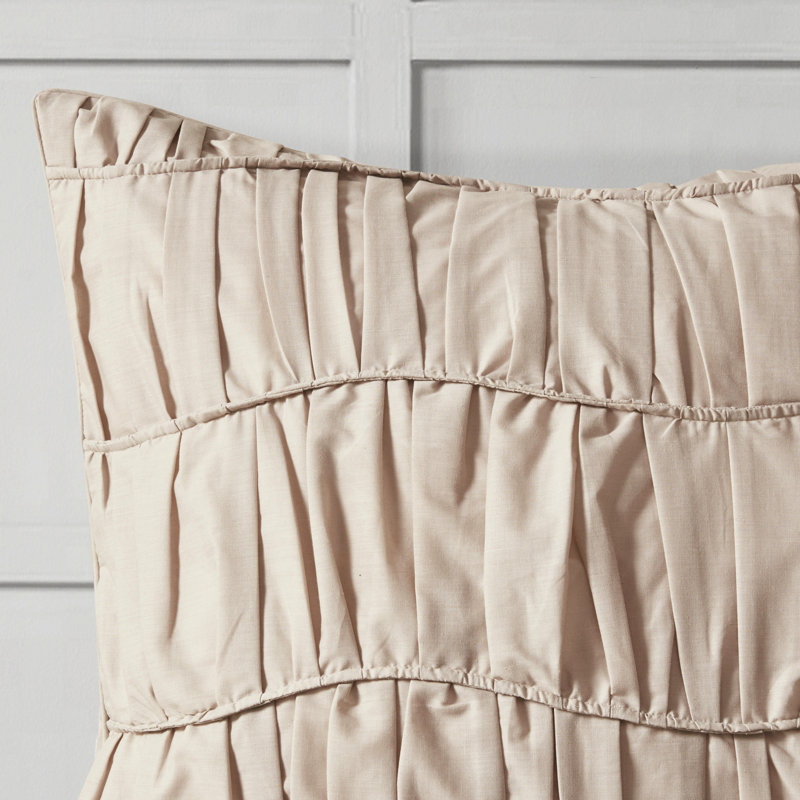 Literie 8 pièces pour grand lit bleu marine - mélange de coton doux