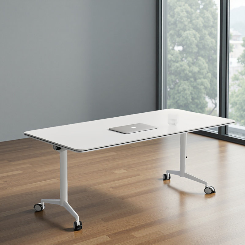 Table de conférence / formation pliable et mobile., H 29,53 po x L 62,99 po x l 23,62 po