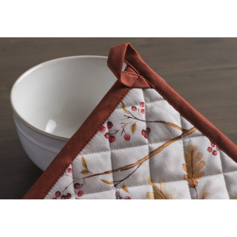 Manique à feuilles de chêne Maison D'Hermine