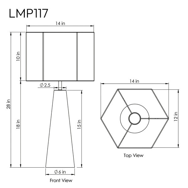 Dimensions du produit