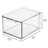 Stackable Kitchen Storage Drawer - Pull-Out Sliding Bin for Fridge, Pantry, Under-Sink, or Cabinet