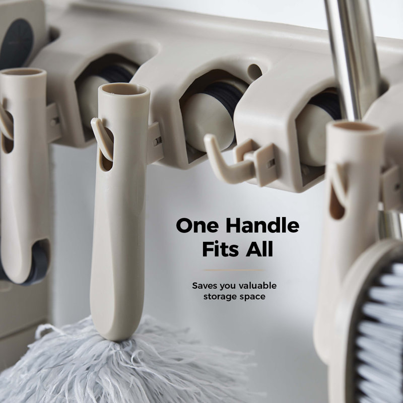 Adjustable Broom And Dustpan Set with Replaceable Head