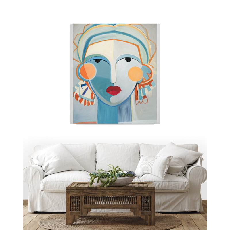 Cool Portrait Print by H. Scott