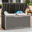 Quartey 100 Gallons Water Resistant Resin Lockable Deck Box-57482571
