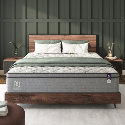 Grand matelas en mousse viscoélastique gélifiée rafraîchissante de 10 pouces, - États-Unis, relief, faible transfert de mouvement, eau, s'adapte à la base réglable, gris et blanc, ressort, compatible avec