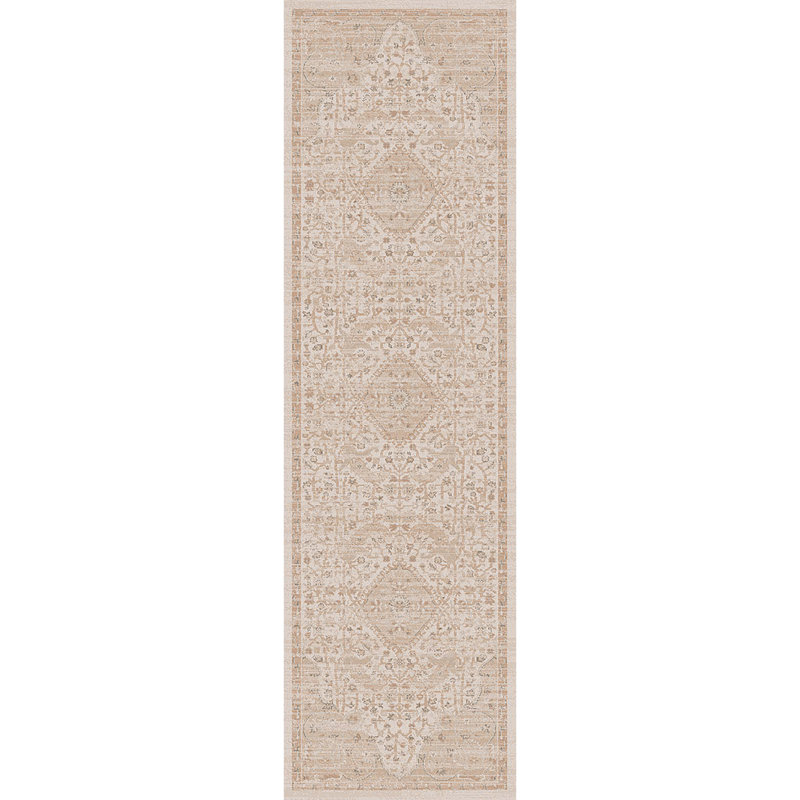 IRVING 15558-816 Beige / crème / rouille, Tapis de couloir 2 pi x 7 pi 5 po