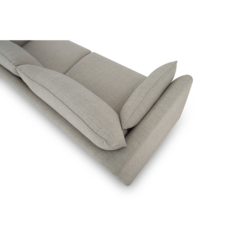 Brumfield Model 15 3-Seater, Venga, Flax Performance Basketweave