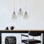 Influencer 3 - Light Chrome Kitchen Island Pendant