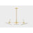Milena 42" 3-Light Exterior Chandelier by Tali Roth x Mitzi