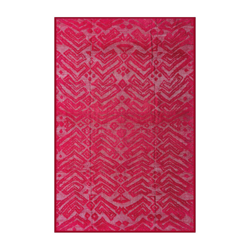 Absher Abstract Indoor Rug, Runner 2' x 5'