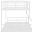 Full XL Over Queen Metal Bunk Bed-565232542
