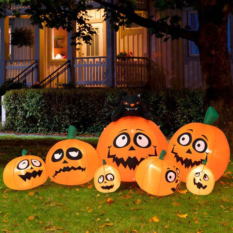 Citrouille d'Halloween gonflable