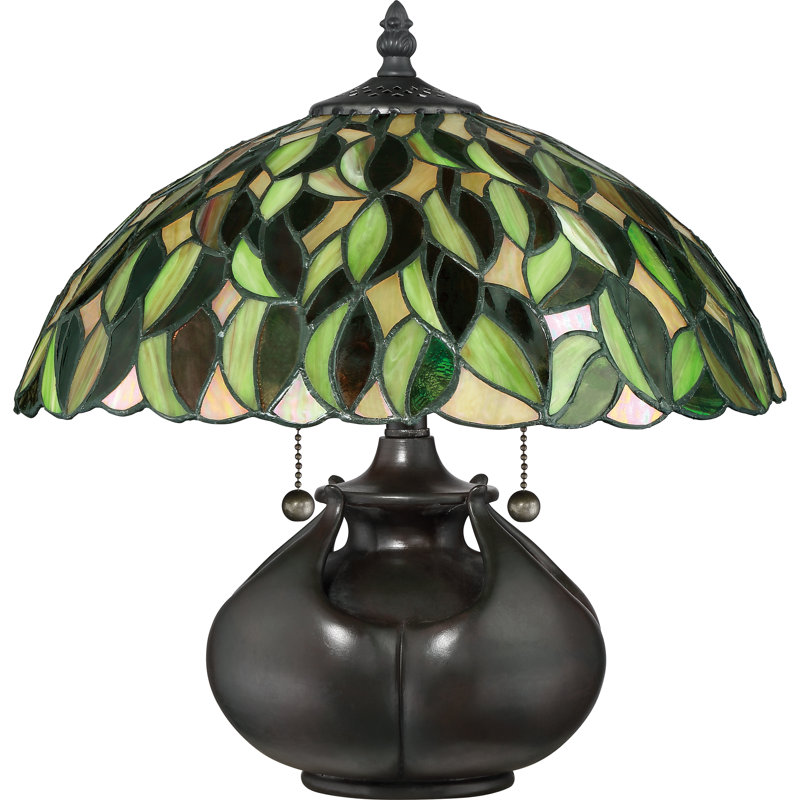 Lampe de table en bronze 14,5 "Alekya