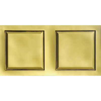 Tuile de plafond en PVC à panneau surélevé