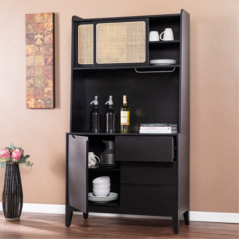 Buffet haut armoire avec rangement