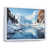 Cadre flottant blanc
