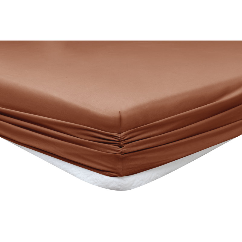 100% Cotton Fitted Sheet, King Fitted Sheet, Red