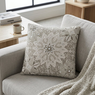 Flake Accent Pillow Cover & Insert
