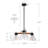 Demott 3 - Light Dimmable Geometric Chandelier